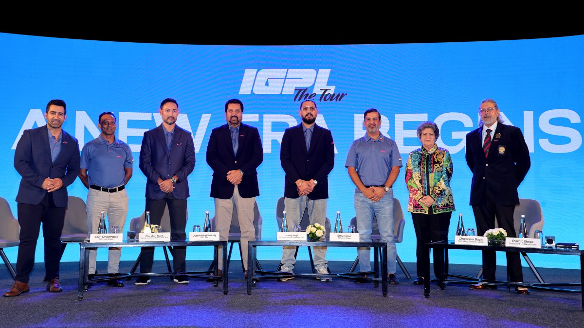 YUVSTRONG12's tweet image. Great energy today at the @Officialigpl The Tour Launch Event Press Conference. 

Happy to be a part of this movement as Co-Founder &amp;amp; Ambassador, shaping the new era of Indian golf. 

The #IGPL Tour tees off September 10 in Chandigarh, looking forward to seeing talent, passion &amp;amp;…