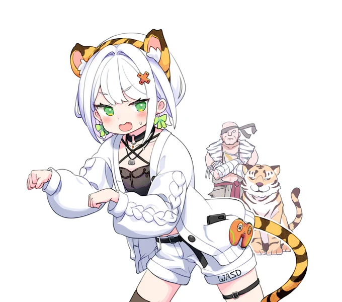 虎耳せつーな #しゃらくせ絵