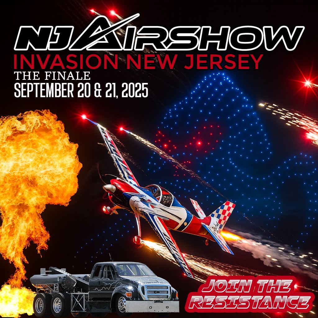✊ Join the Resistance.
Be part of the team that makes the NJ Airshow happen! 🚀

We’re looking for dedicated volunteers to help bring the excitement to life on September 20–21, 2025 in West Milford, NJ.

👉 Sign up now at njairshow.com/pages/voluntee…