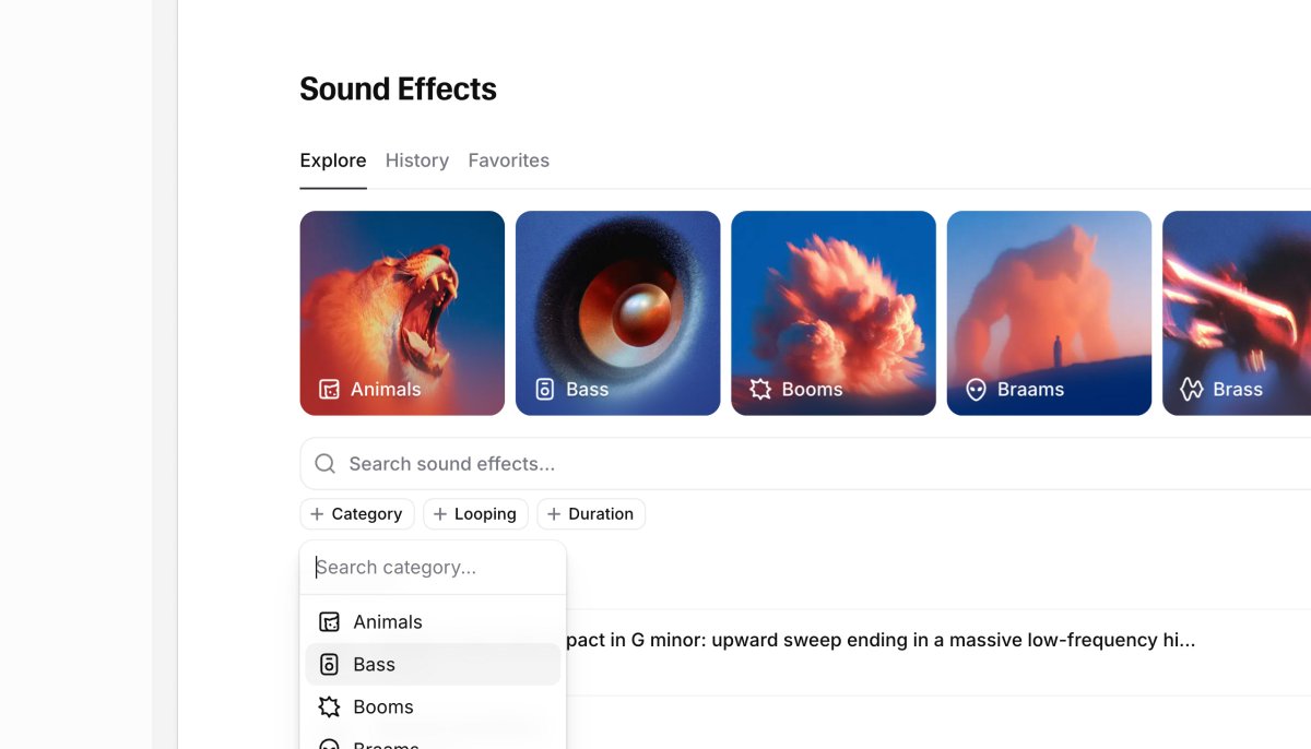 NevFlynn's tweet image. Some incredible UI work coming out of the @elevenlabsio design team lately
Always a blast working with @_animify & @dulzorigo
