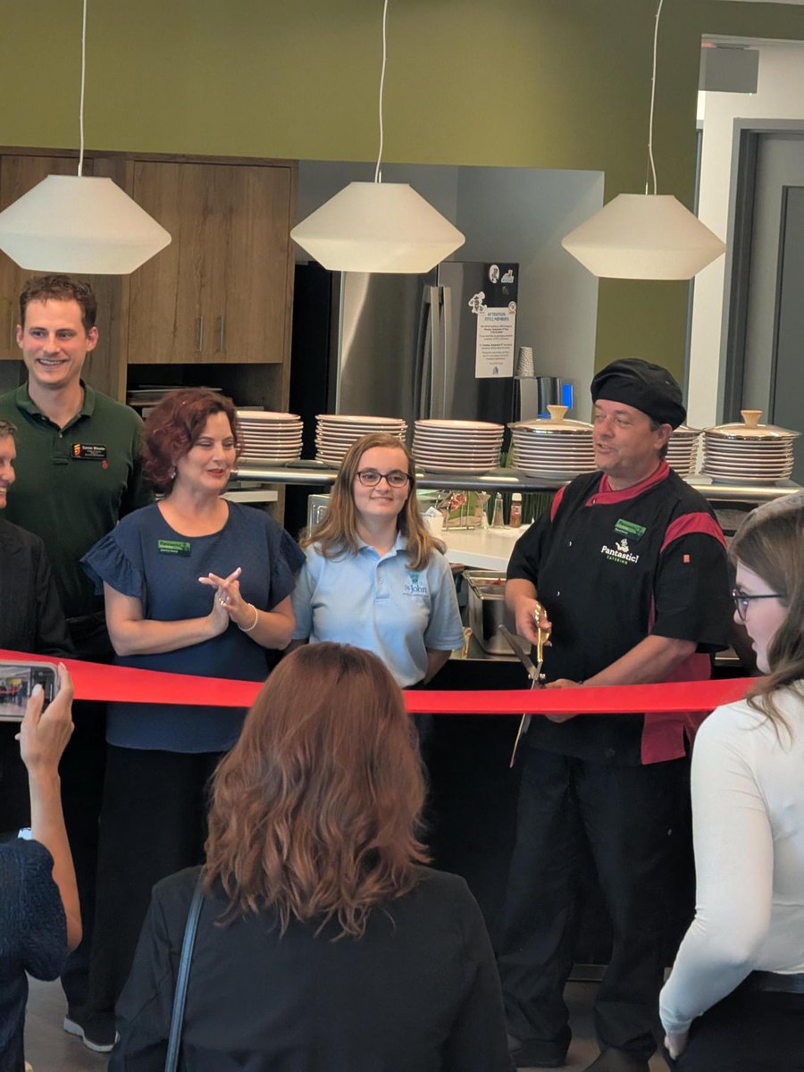 We had the pleasure of hosting Pantastic Catering's Ribbon Cutting Ceremony on Tues! They specialize in made-to-order, on-site cooking, serving up delicious sweet &amp; savory crepes, along w/ refreshing beverages. It's always inspiring to watch a new business open in #Frederick!