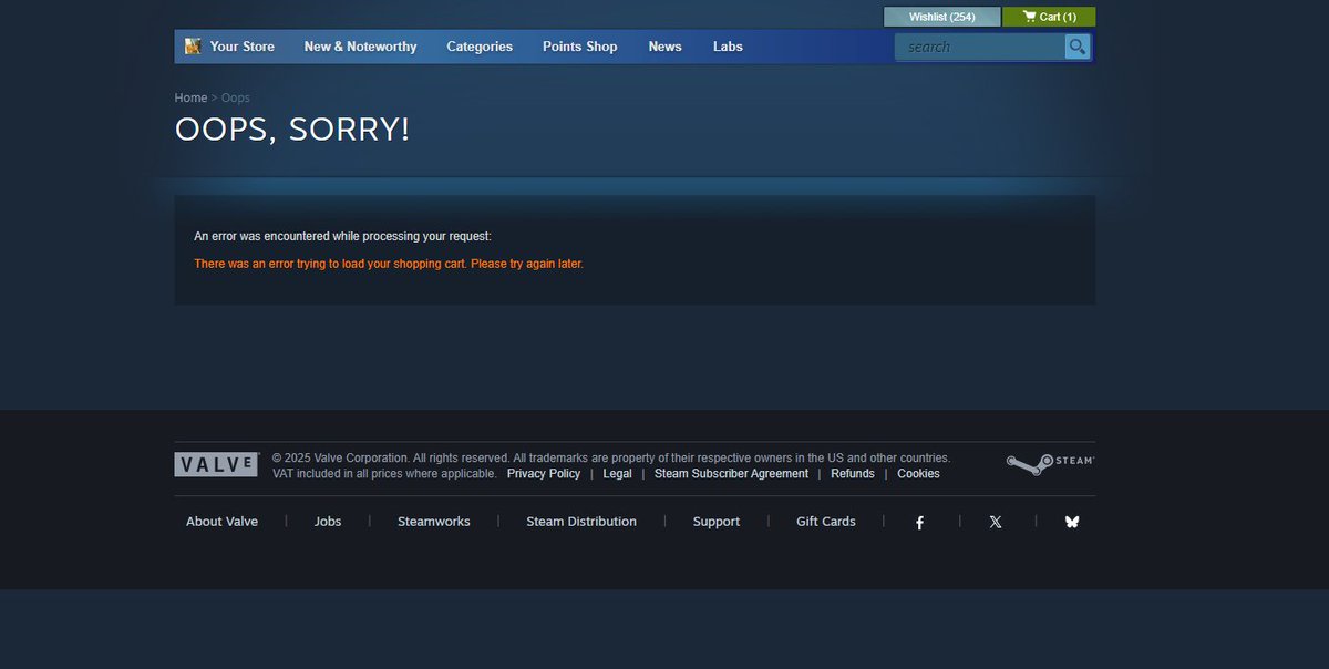 InRenDenial's tweet photo. SILKSONG CRASHED STEAM SERVERS 💔 https://t.co/Xwr9htICjU
