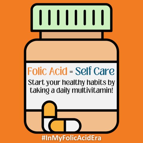 It’s Folic Acid Awareness Week. Tune in this week to learn more about folic acid and how it can help prevent serious defects of the brain and spine! #InMyFolicAcidEra
