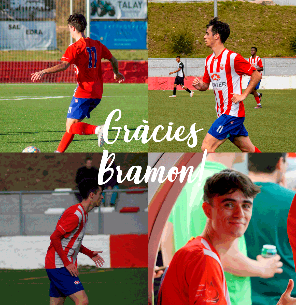 Marc Bramon deixa l'equip després de 3 anys vinculats al club.

Et trobarem molt a faltar. Sempre seràs benvingut de nou. 😢🫂