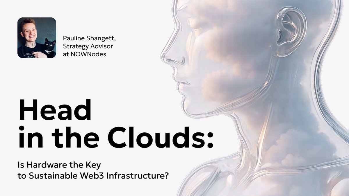 NOWNodes's tweet photo. 🗣 “So… is hardware the key to sustainable #Web3 governance?”

The industry loves talking about decentralization, but ignores the servers, data centers &amp; energy costs that make it possible. 
That’s the gap we break down in our recap from #WebX2025.

🔗 https://t.co/EQ3mQnmSTw https://t.co/kA1HvwcFNA
