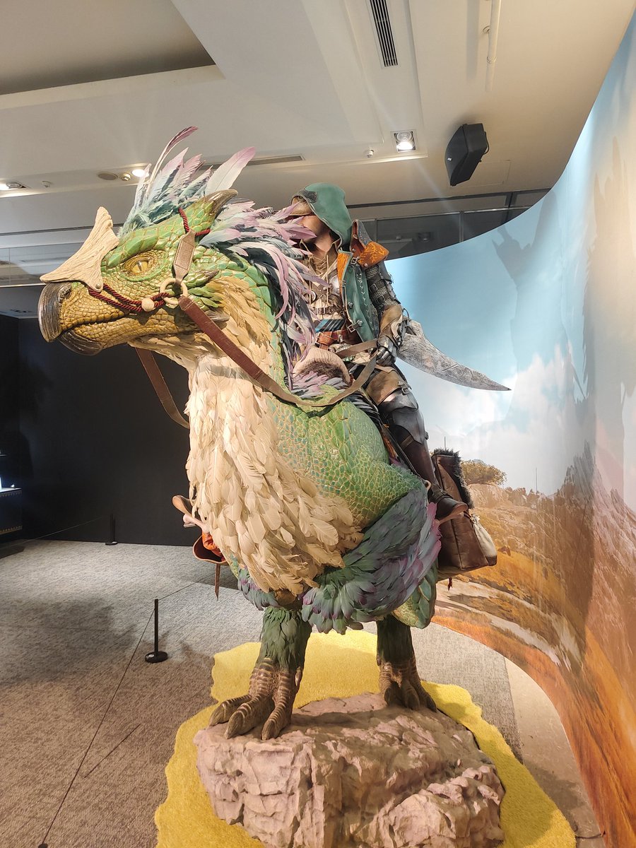 大狩獵展，讚
好想騎看看鷺鷹龍ㄛ