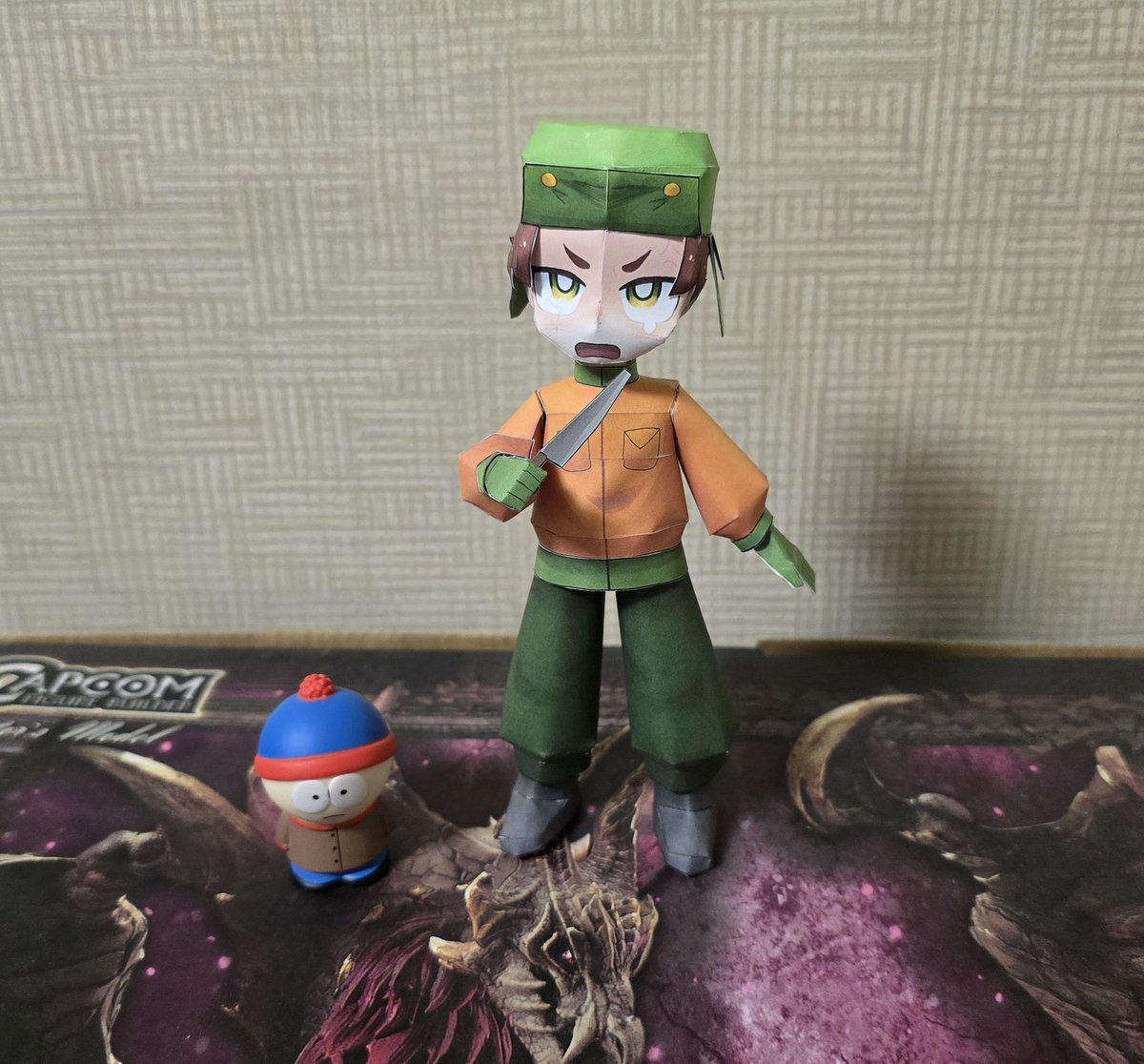 顔と髪が交換できます