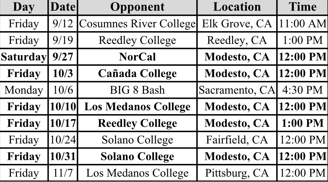 ‼️FALL SCHEDULE‼️

We look forward to seeing everyone 🏴‍☠️