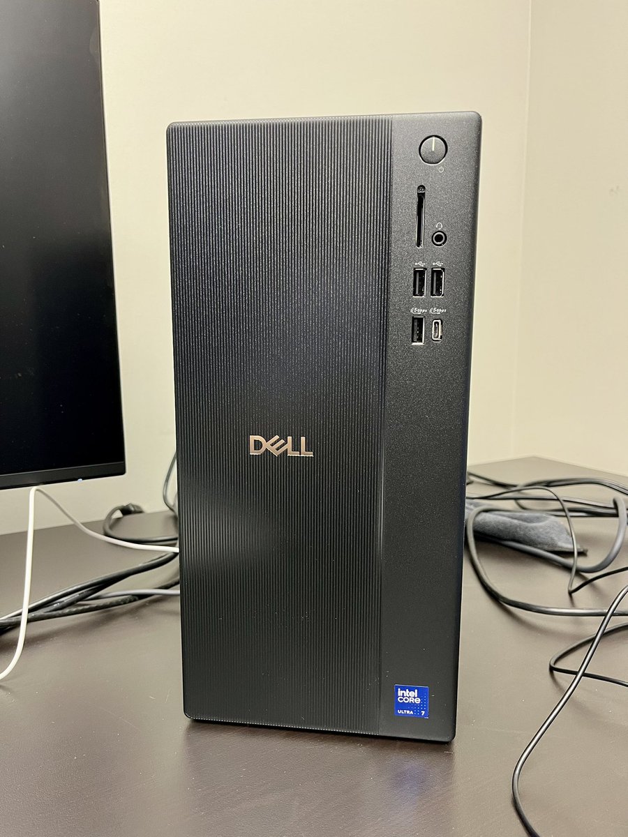 Setting up a new desktop for a client in Illinois.