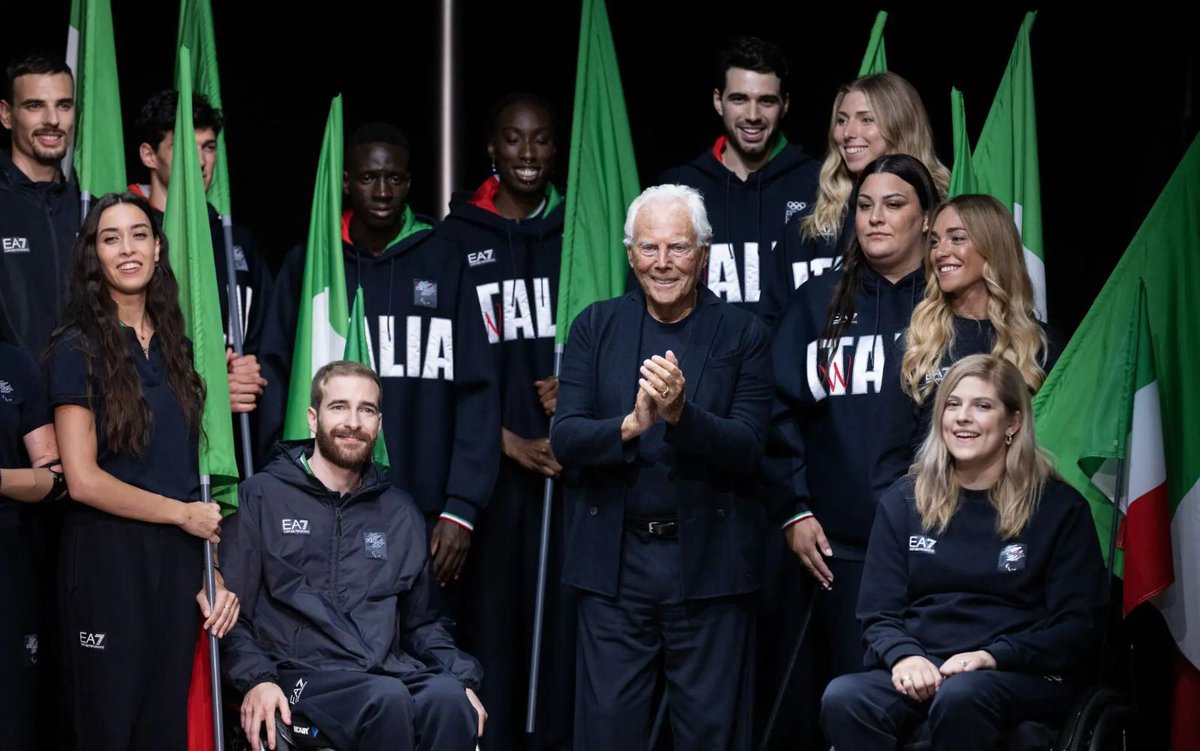 ItaliaTeam_it's tweet image. CIAO GIORGIO

Un bellissimo viaggio insieme all&apos;insegna dell&apos;amore per lo sport e per gli atleti.

Per noi per sempre medaglia d&apos;oro di un&apos;eleganza italiana senza tempo. 

Grazie dall’#ItaliaTeam
