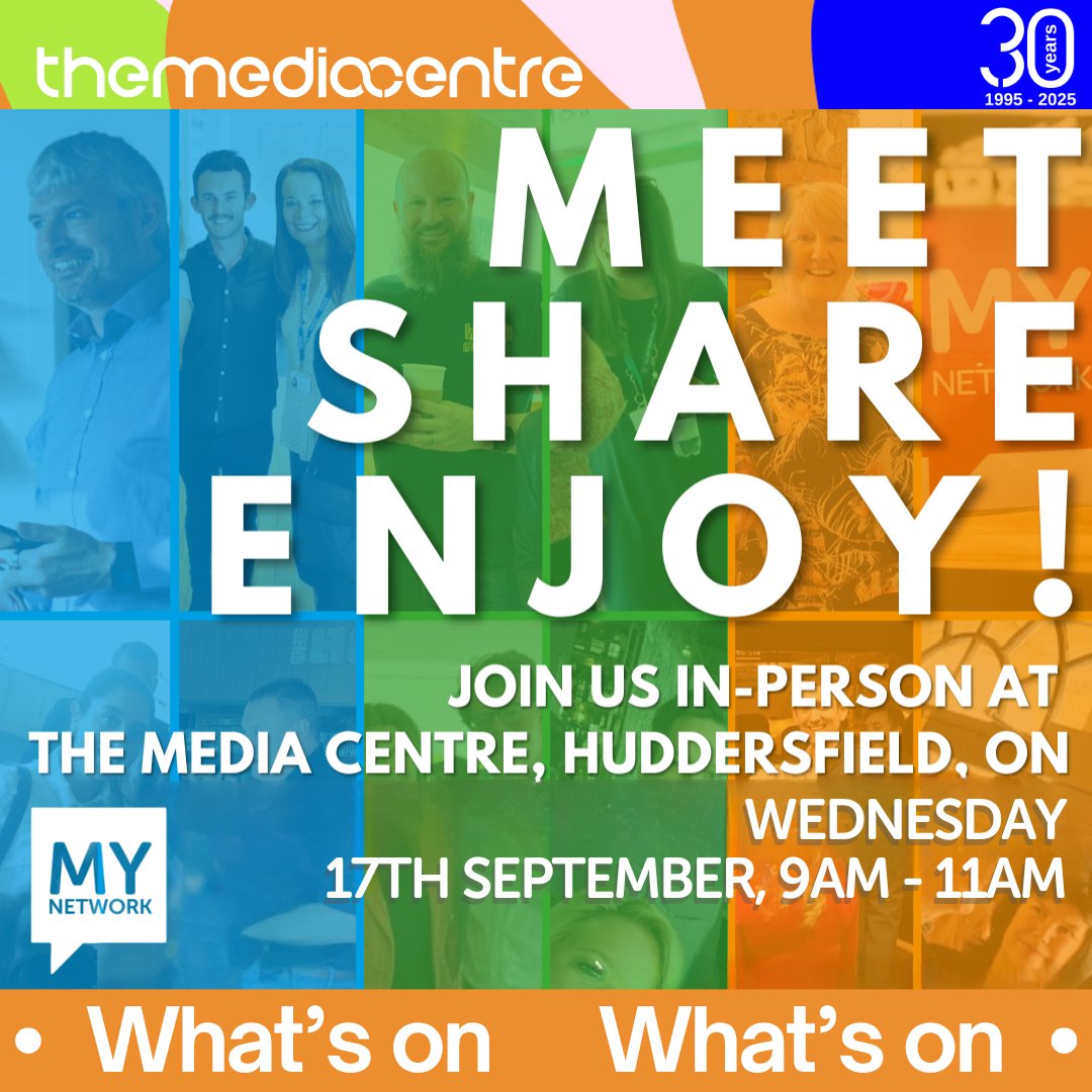 🍂 Autumn’s here at The Media Centre  and we’re bringing art, style &amp; new connections to Huddersfield. 

Come be part of it. ✨ 

#Huddersfield #themediacentre #whatson