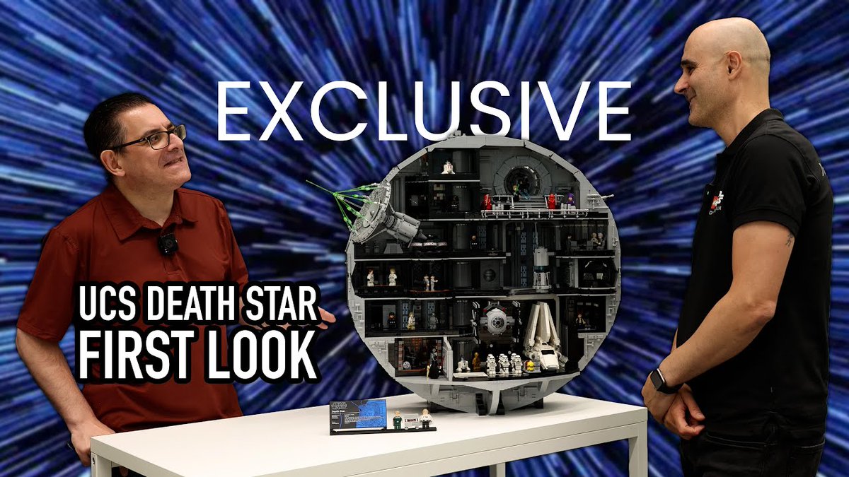 EXCLUSIVE: LEGO UCS Death Star FIRST LOOK @ LEGO HQ - jedine.ws/75op #StarWars <a href="/LEGO_Group/">LEGO</a> #LEGO75419 #RLFM75419 #LEGOStarWars #DeathStar @StarWars #ThatsNoMoon