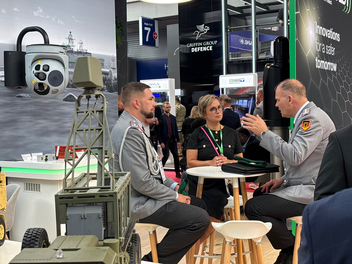 hensoldt's tweet image. This week, the European #defence community is meeting in Kielce, Poland, for #MSPO to discuss current developments and challenges. @HENSOLDT is of course right in the thick of things, presenting some highlights from its air, land and sea portfolios. #detectandprotect