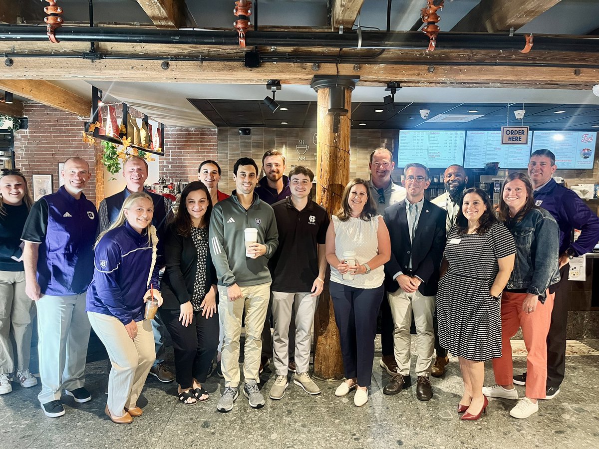 Holy Cross Athletics (@goholycross) on Twitter photo We had a fantastic time this morning at our first Coffee with the Crusaders of the year at Cafe Neelu! 
A special thank you to our friends from admissions, financial aid, and career development for joining us. 
#GoCrossGo We had a fantastic time this morning at our first Coffee with the Crusaders of the year at Cafe Neelu! 
A special thank you to our friends from admissions, financial aid, and career development for joining us. 
#GoCrossGo