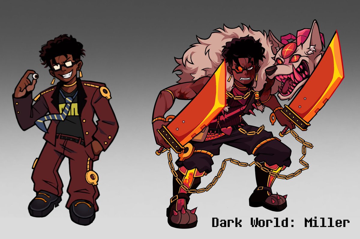 Me if I was in the Dark World, would be kinda badass ngl #DELTARUNE