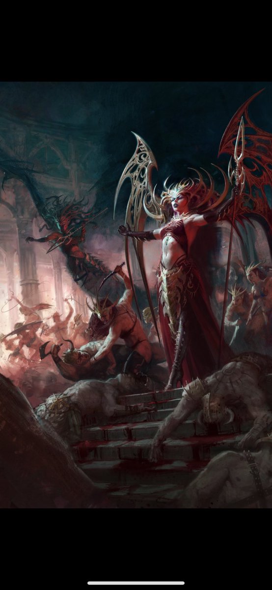 TElliottArt's tweet photo. #thorwbackthursday to my time at GamesWorkshop and this piece I did for the studio. Daughters of Khaine Battletome cover.
.
.
.
.
.
.
.
.
#art #illustration #illustrator #thomaselliott #aos #ageofsigmar #warhammer #warhammerart #fantasyart #daughtersofkhaine #morathi #medusa https://t.co/ykjlN6QC01