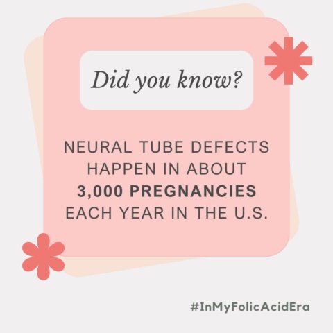 Timing is important! Neural tube defects (NTDs) form very early in pregnancy, before most people even know they are pregnant. . #InMyFolicAcidEra