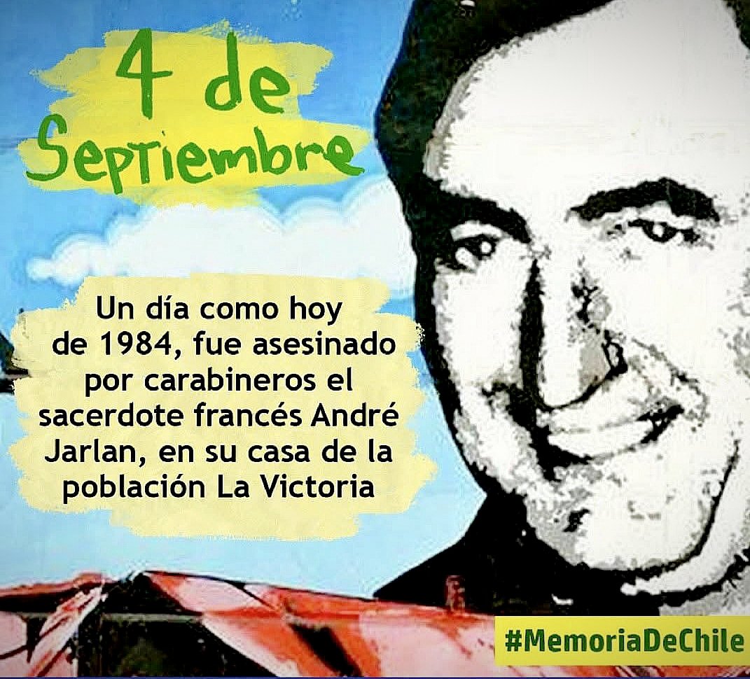 Siempre en nuestra memoria André de La Victoria, un cura francés que vivió como un poblador más en la zona sur de Santiago.