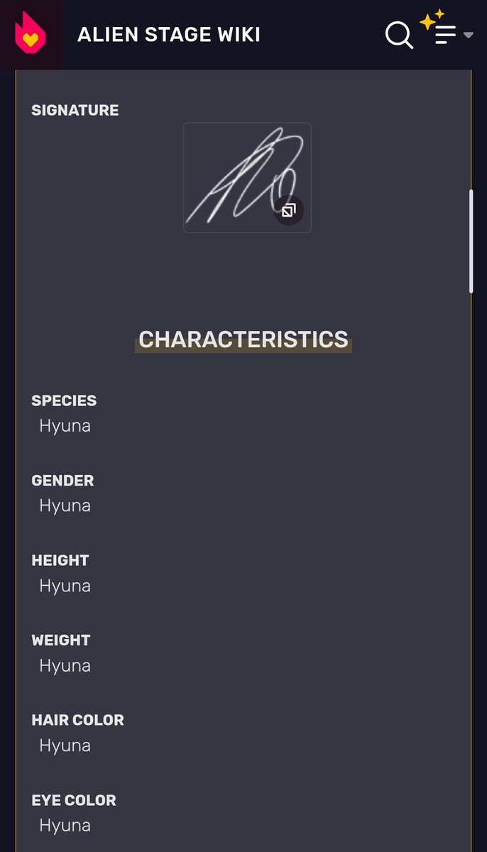 WHAT HAPPENED TO HYUNA'S ALNST WIKI PAGE 😭😭 EVERYTHING IS LITERALLY HYUNA HELP????