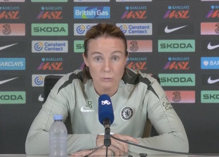 chelsea_women's tweet image. Sonia Bompastor confirms in press conference that Ramirez will be out till at least January, Bronze and James are some weeks away and Kerr is in the squad but bringing her back after some 20 months is a process 
#CFCW