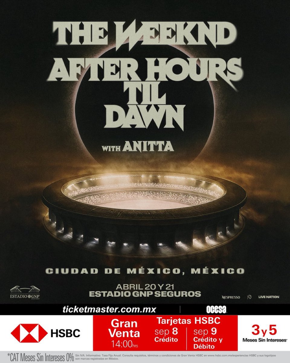 𝙀𝙫𝙚𝙣𝙩𝙤𝙨 𝙈𝙪𝙨𝙞𝙘𝙖𝙡𝙚𝙨 𝙚𝙣 𝙈é𝙭𝙞𝙘𝙤 tweet media