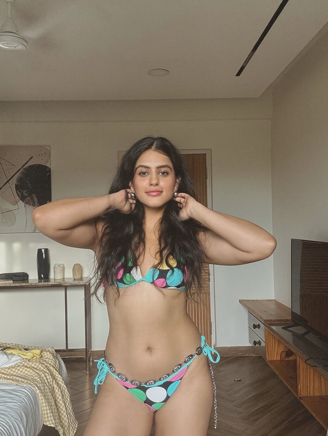 Arushi Handa, Arushi Handa bikini, MTV Splitsvilla models, Indian model bikini photos, beach fashion India, summer style inspiration, Arushi Handa Instagram looks, Splitsvilla star photoshoot, Indian celebrity swimwear, glamour photos Arushi Handa