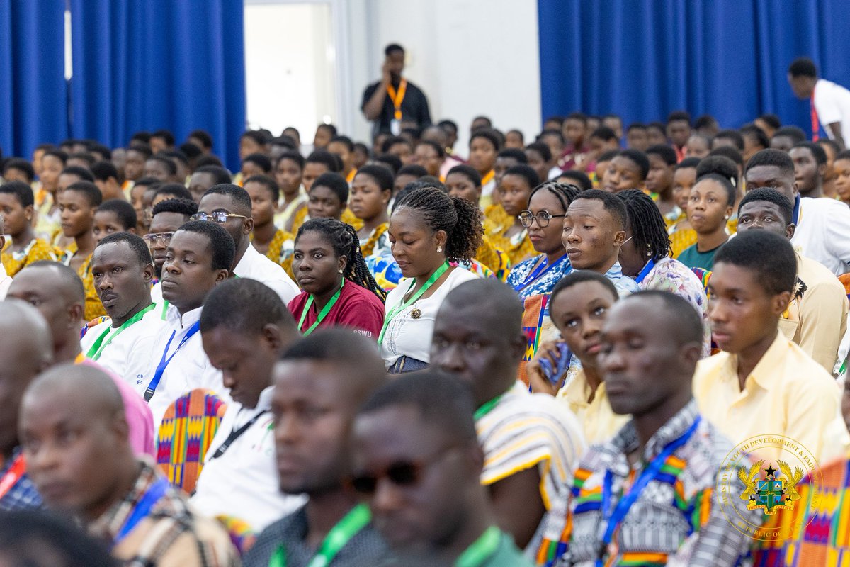 georgeoaddo's tweet image. Exciting moments from the opening ceremony and the first day of the National Youth Conference 2025. It was a truly remarkable time spent with incredible young people from all across the nation. We look forward to engaging conversations during the two-day conference, as well as…