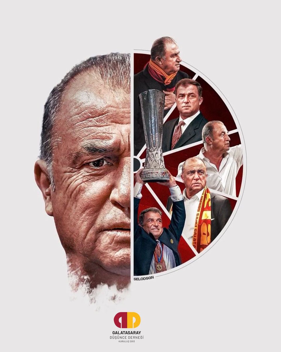 GSDD2013's tweet photo. 🏆 8 Lig, 3 Türkiye Kupası, 4 Süper Kupa, UEFA Kupası!
Galatasarayımızın efsane hocası Fatih Terim’in doğum günü kutlu olsun! 🎂
Türk futboluna kazandırdığı başarılar için teşekkür ediyor, nice mutlu yıllar diliyoruz.

— Galatasaray Düşünce Derneği

#Galatasaray #FatihTerim https://t.co/KQwSCtAlUX