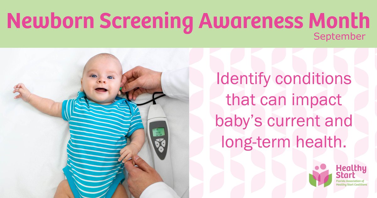 This simple test, done shortly after birth, helps find rare health problems early—so babies can get the care they need to grow up healthy and strong.

#NewbornScreening #HealthyBabies #EarlyDetection