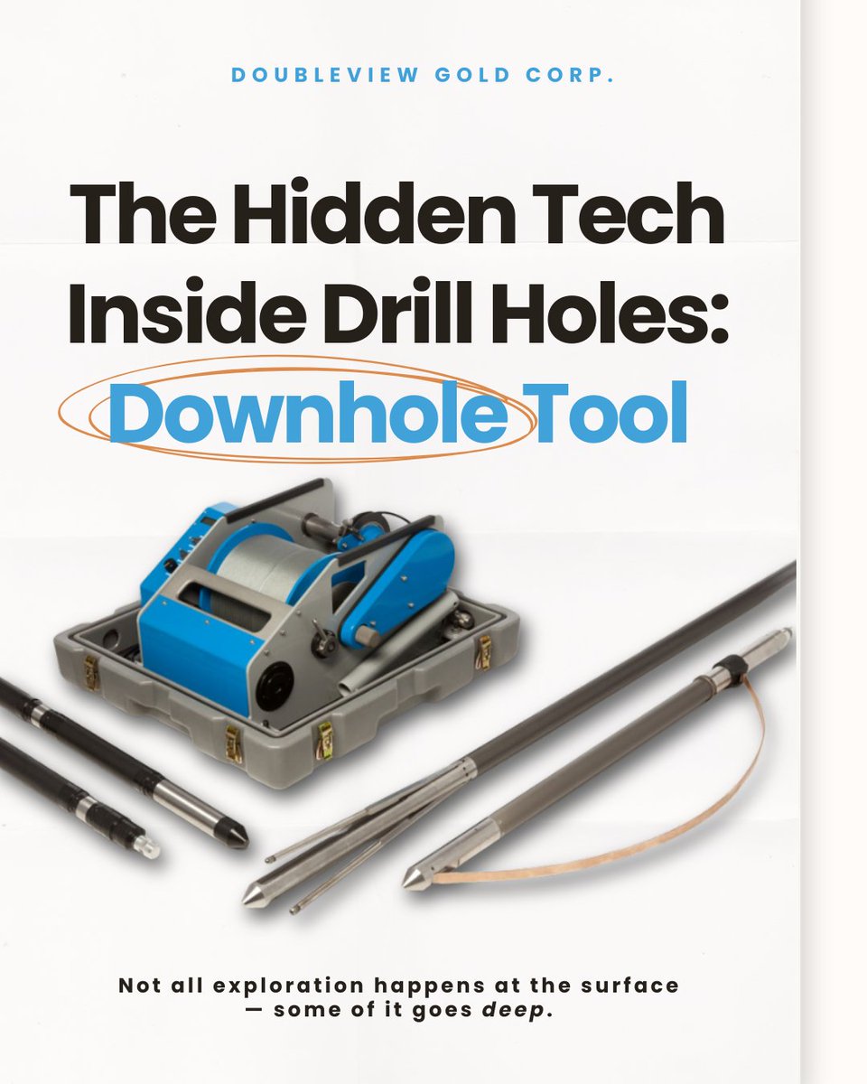 DoubleviewGold's tweet photo. Downhole tools: Your eyes & ears deep underground!
From rock sampling to geophysical surveys, they help uncover what the Earth’s hiding. Want to find the good stuff? Let’s drill smarter, not harder.
#DoubleviewGold #DownholeTool #MineralExploration #SustainableMining #fypシ https://t.co/KHeftmCtt9