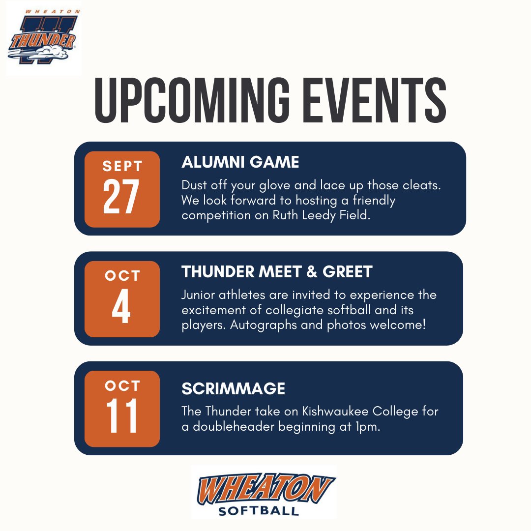 Wheaton College Softball tweet media