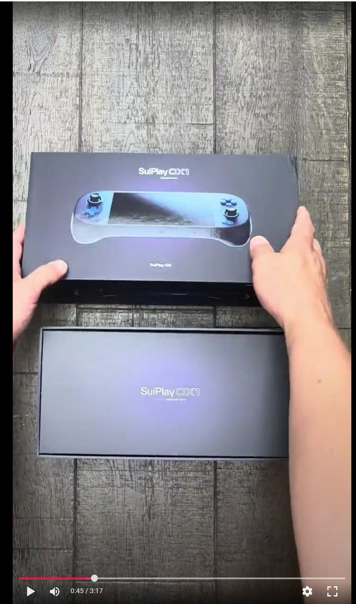 schaduuuwtje's tweet photo. Yesterday I recorded the unboxing, but only started editing today…
When you realize you didn’t film your @SuiPlay device unboxing correctly 📦🎥🤦‍♂️

#NotAPro like @_smkotaro 😂
#SuiPlay0X1 #SuiNetwork