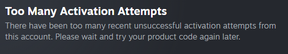 I tried to pay for Silksong so many times that I got banned from buying games on Steam