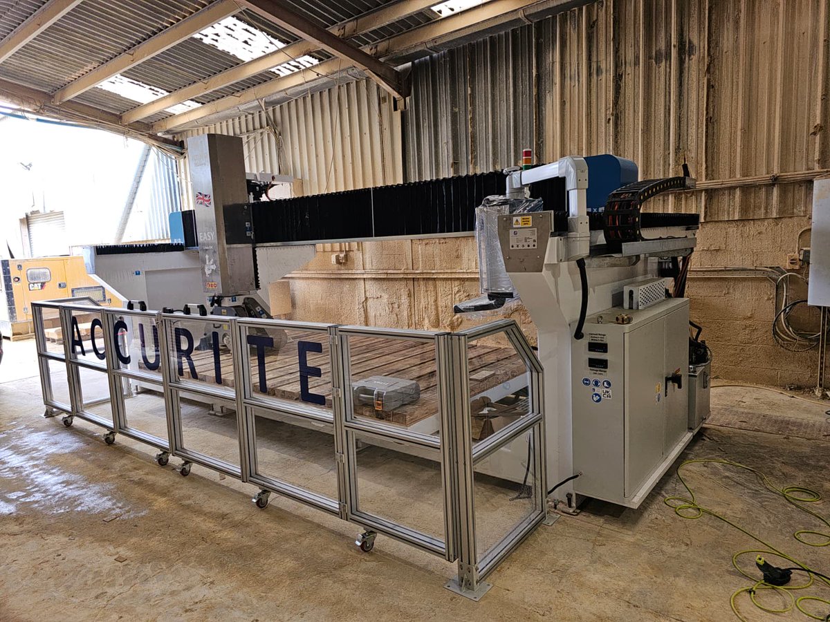 Here we go again...another 5-axis CNC being installed this week! These machines are really starting to take off! Build quality, simple interactive software, UK after sales service, UK technicians and most importantly incredible value for money! Contact us if you'd like more info