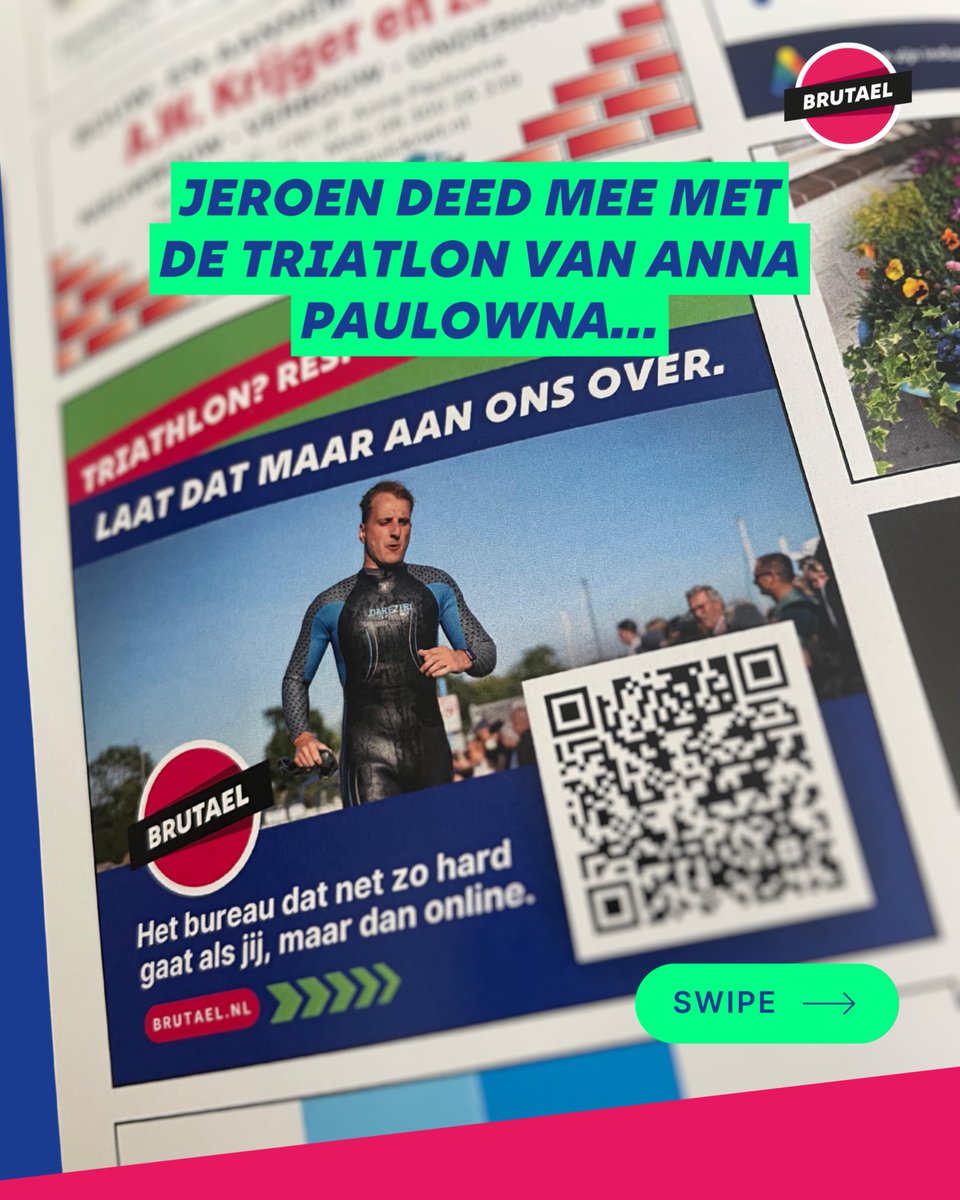 Recap Augustus 🎉
Wat een maand! We trapten af als trotse sponsor van Popweekend Schagen 🎶, waar we niet alleen zichtbaar waren maar ook de aftermovie mochten maken.

Daarnaast stond augustus in het teken van sportiviteit, want Jeroen deed mee aan de triatlon van Anna Paulowna.