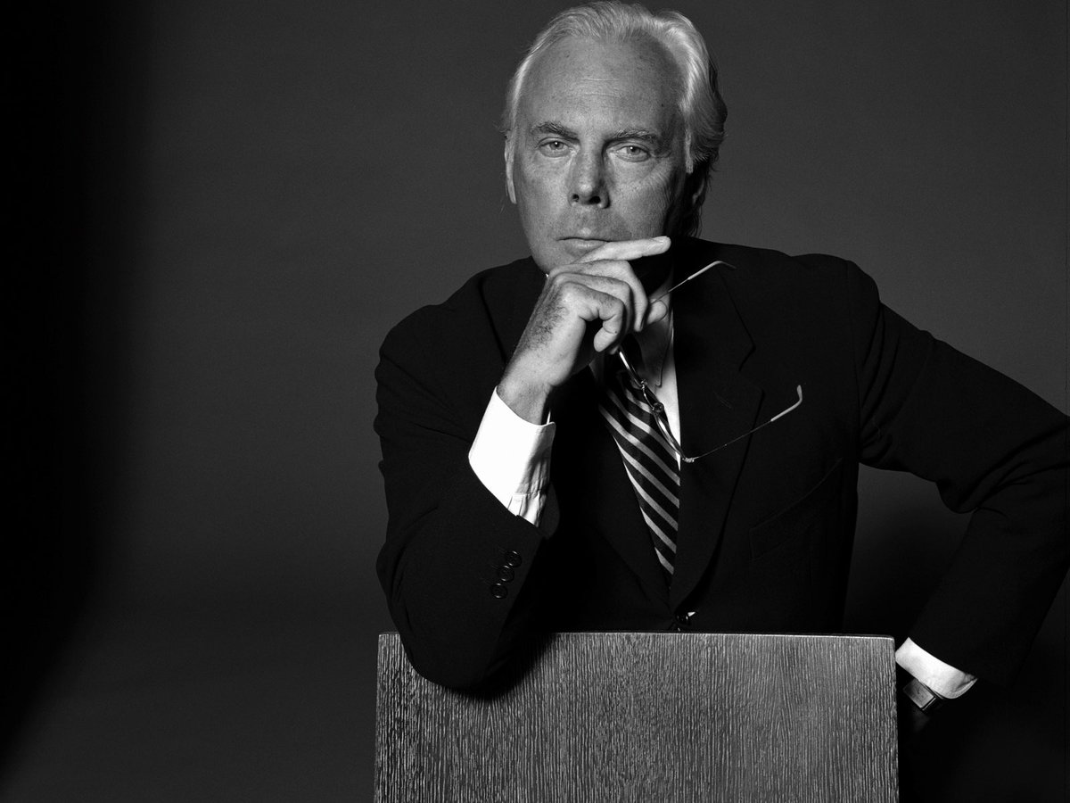 Ciao re #GiorgioArmani