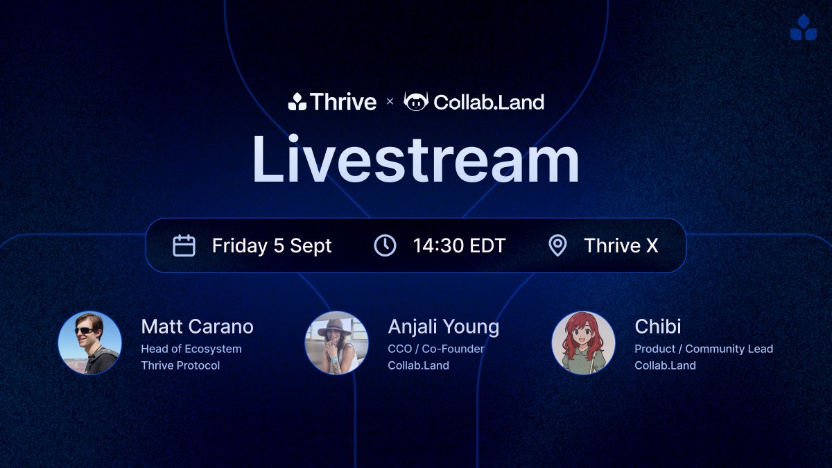 Thrive Protocol tweet media