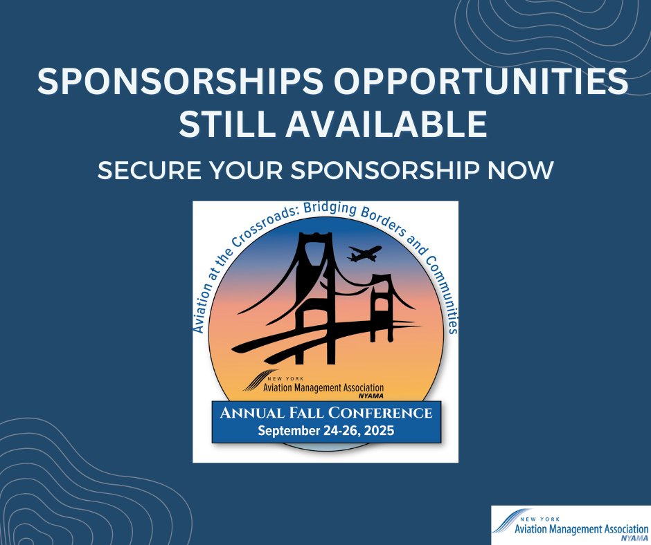 Time is running out! Sponsorship opportunities for the 2025 Fall Conference are limited and available on a first-come, first-served basis. Don’t miss your chance to showcase your brand! Secure your spot here: bit.ly/45xggiG