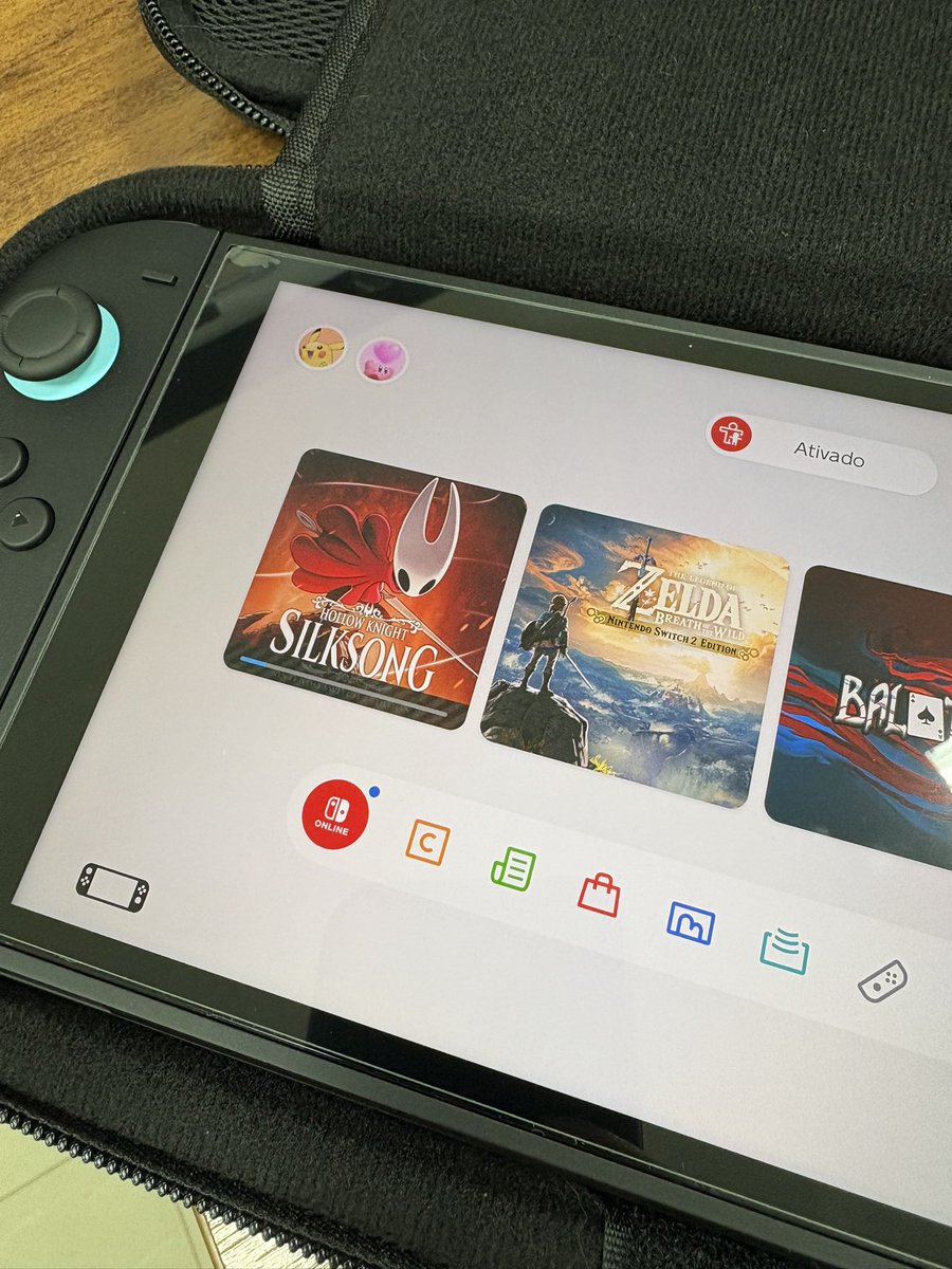 idalgomatheus's tweet photo. Já é possível comprar o Silksong na eShop https://t.co/f3zeF7wdXX