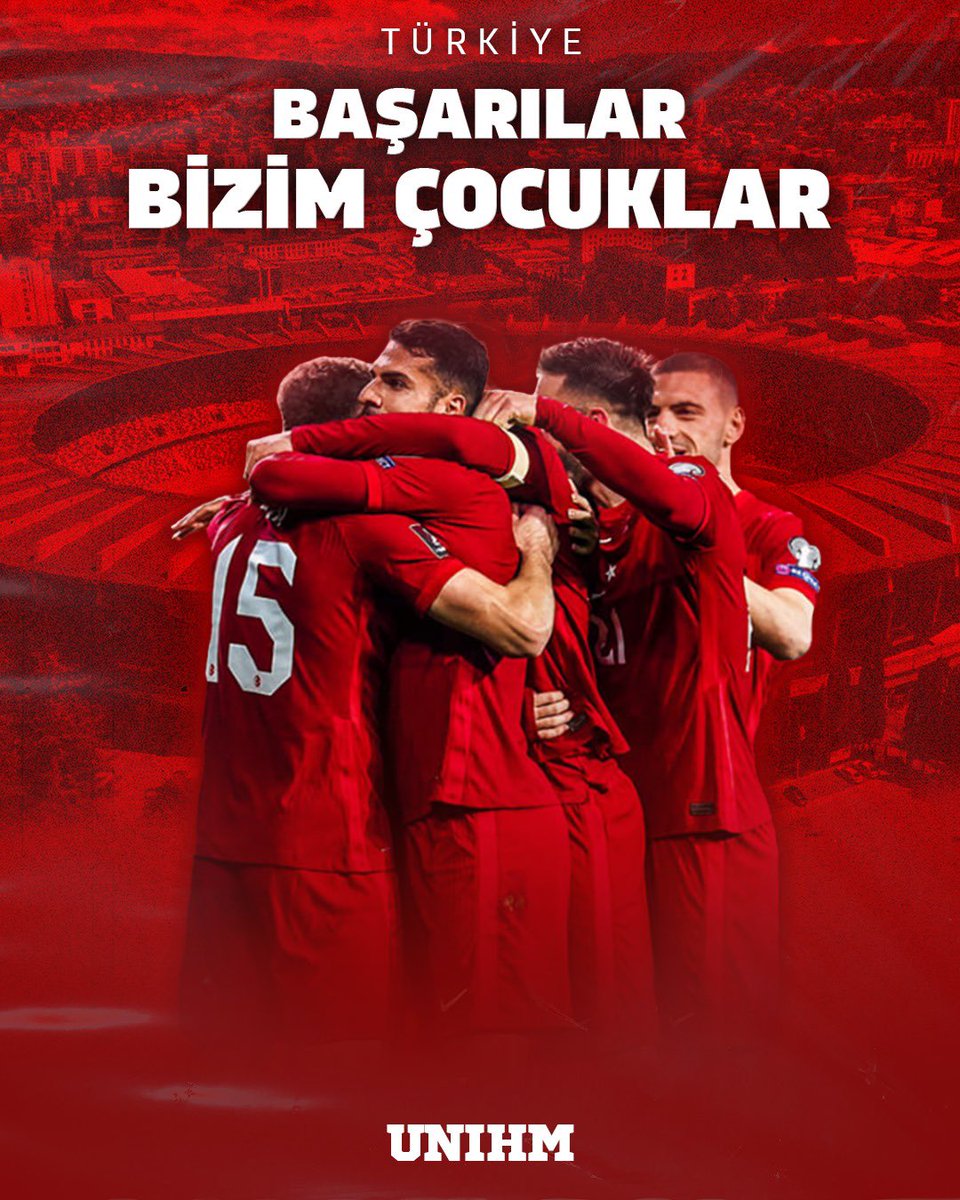 “90 dakika boyunca tek yürek, tek bilek!
Haydi Türkiye, göster gücünü! 🇹🇷🔥 #BizimÇocuklar” #UNIHM