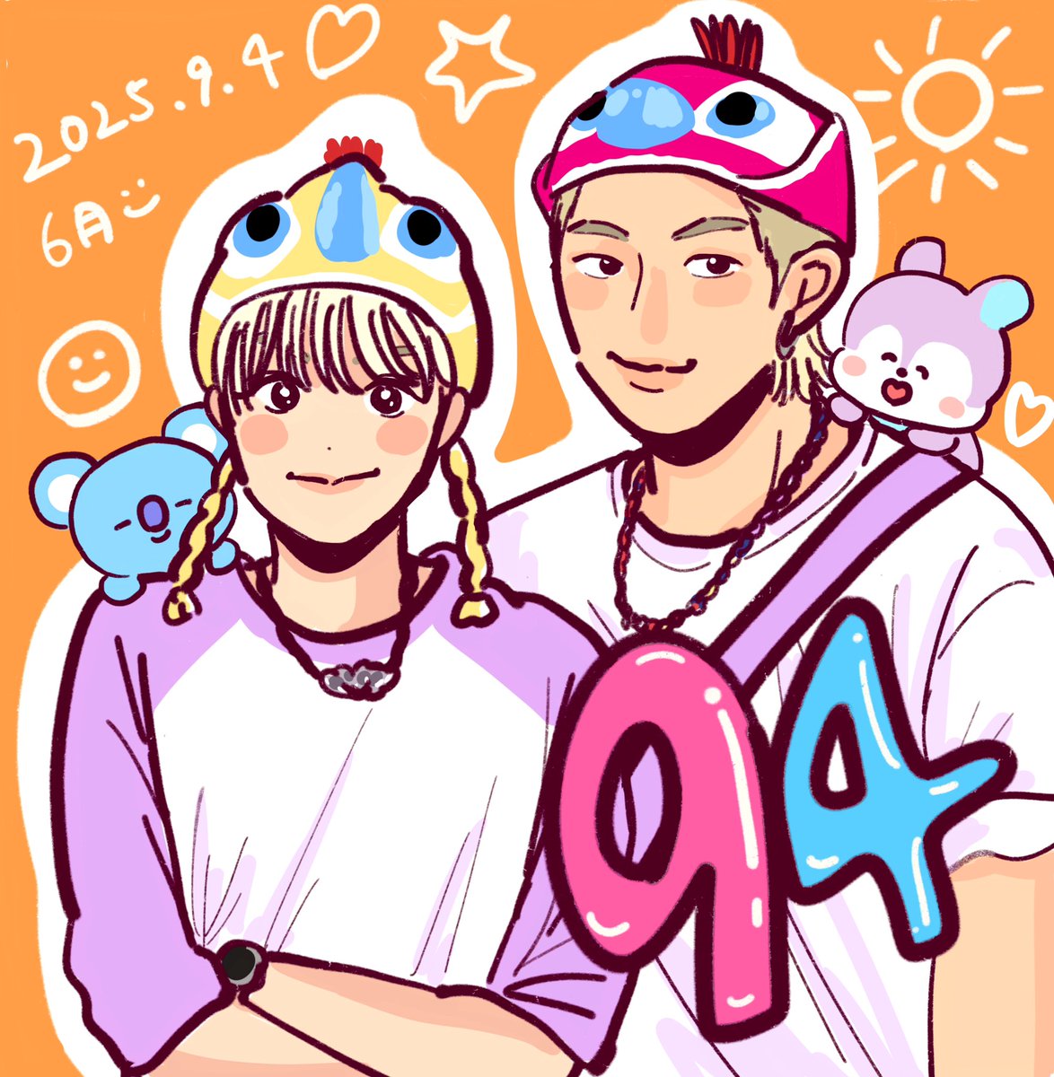_jin_655212's tweet photo. 94’s🐨🐿️

#94z #Happy94zDay https://t.co/9mN9qtLCr7