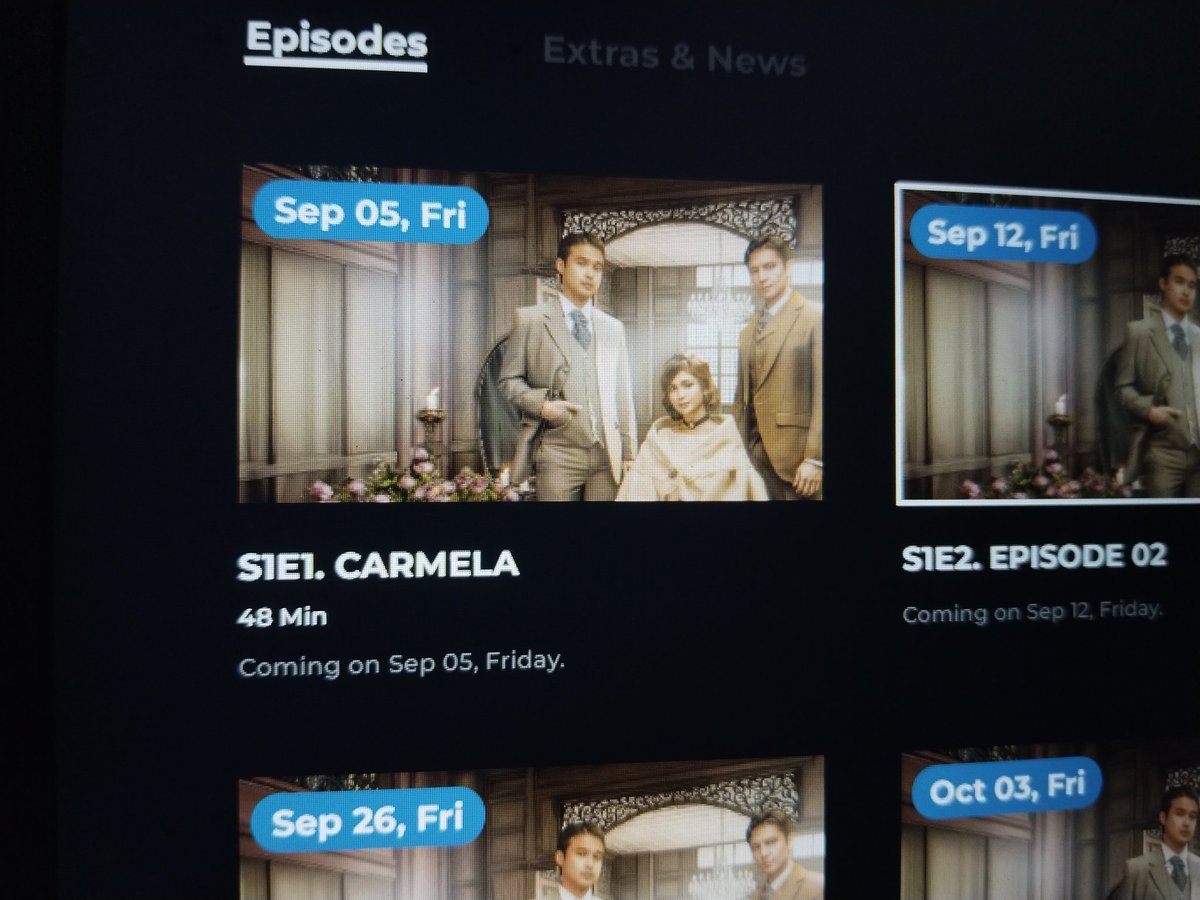 Forty eight minutes?!! 

UNANG KABANATA CARMELA

#ILYS1892Carmela
#HeavenPeralejoAsCarmela
#JeromePonceAsJuanito 
#JosephMarcoAsLeandro