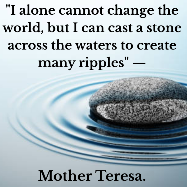 Bishop Gorman sharing the love of Jesus Christ.