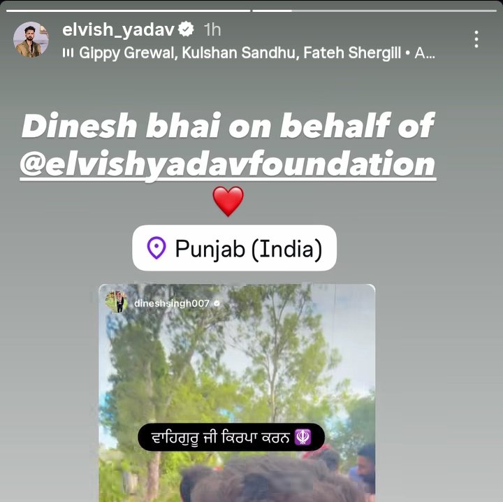 Pritam (@pritamm02) on Twitter photo Elvish Yadav foundation has reached Punjab with help in the ongoing crisis.Great job bhai <a href="/ElvishYadav/">Elvish Yadav</a>.
<a href="/princenarula88/">Prince Narula</a> ๐ถ
#ElvishYadav #ElvishArmy Elvish Yadav foundation has reached Punjab with help in the ongoing crisis.Great job bhai <a href="/ElvishYadav/">Elvish Yadav</a>.
<a href="/princenarula88/">Prince Narula</a> ๐ถ
#ElvishYadav #ElvishArmy