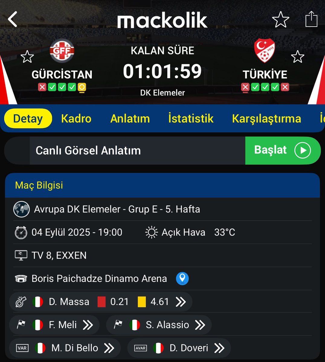 1/0-2/0 

2-2 SKOR

BOL ŞANS  🍀