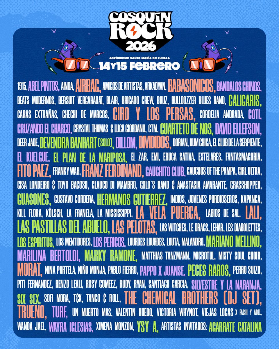 Lucho_cjs23's tweet photo. @catuIiss @Cosquin_Rock https://t.co/Kf6BFg8PUm