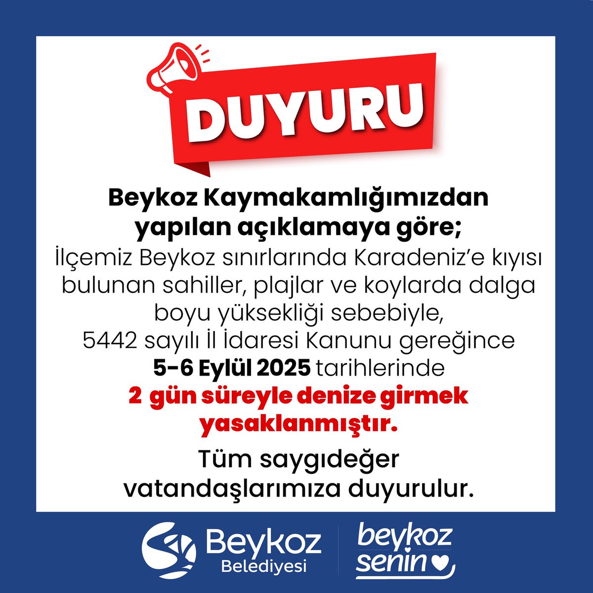 📣 Komşularımızın Dikkatine…