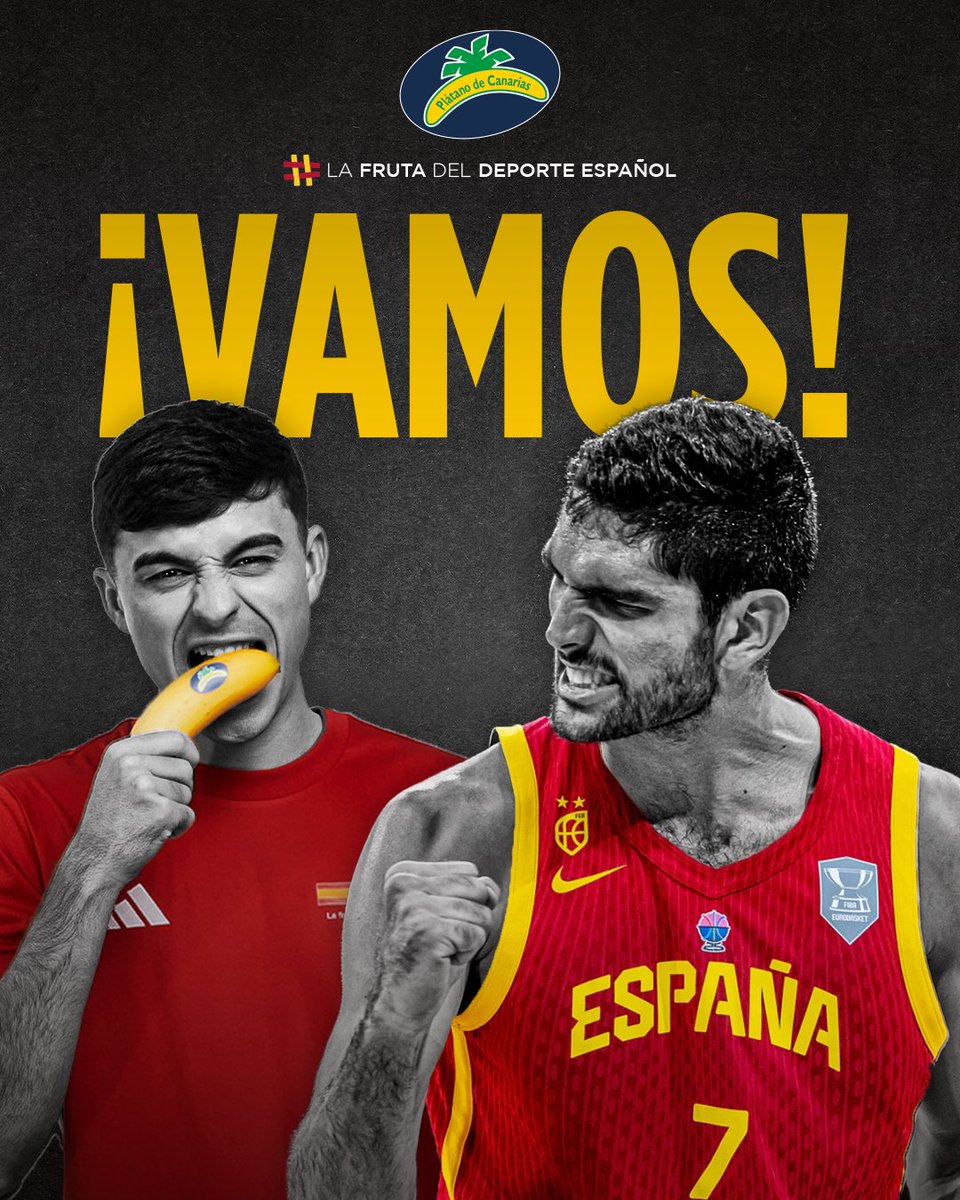 Unidos por el orgullo de la tierra y el sabor de lo nuestro. Siempre ayudando a nuestros deportistas a cumplir sus sueños. ¡VAMOS CON TODO! 🔥🍌🇪🇸