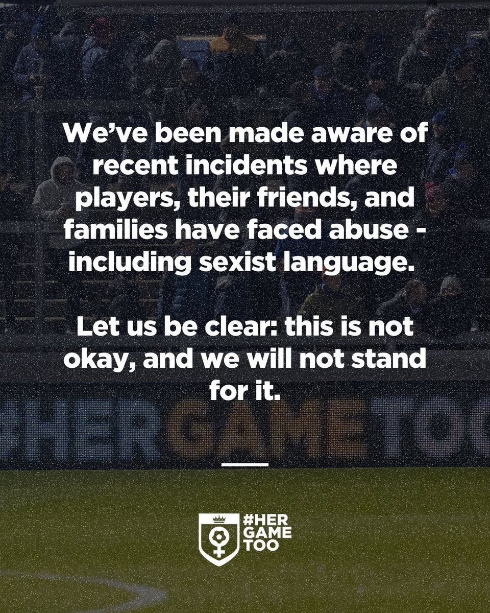 HerGameToo's tweet image. Discrimination and personal abuse has no place in football. It is crucial that we report it! ⚽✊

hergametoo.co.uk/report
