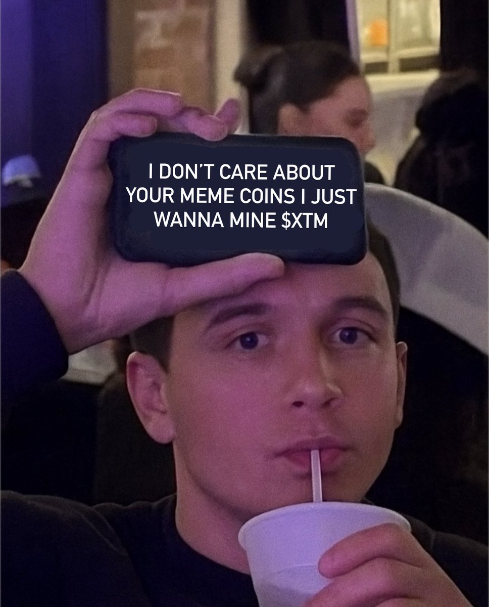 The world really really really really really really REALLY doesn’t need whatever meme coin you’re excited about 

🤷🏻‍♂️ 

Minecraft $XTM @ Tari.com